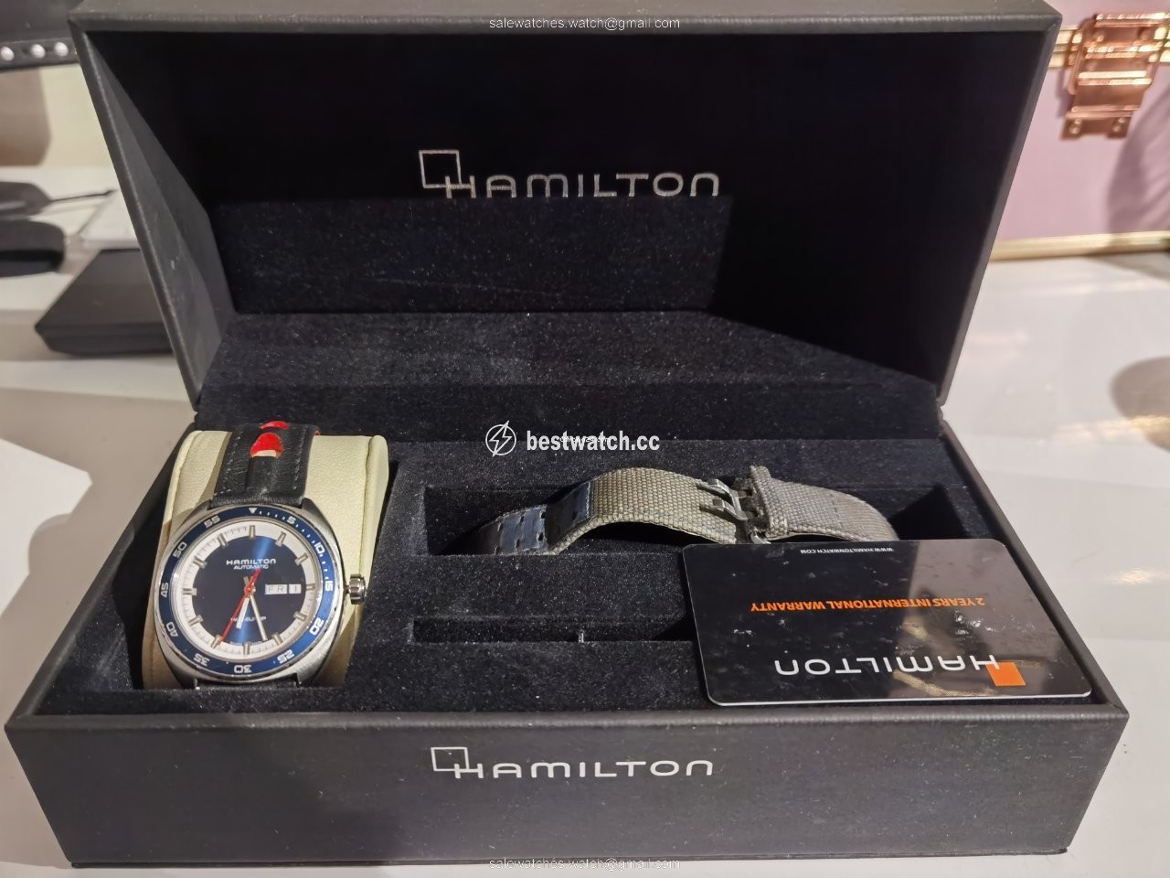 Hamilton Pan Europ Mens watch Unisex Automatic H354050 Replica 2