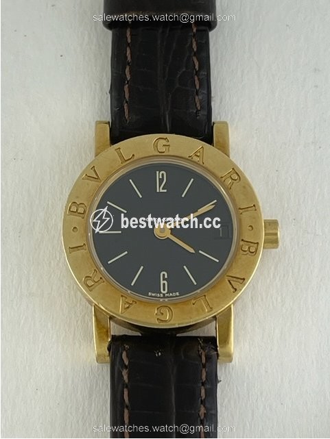 Bulgari Bulgari Womens watch Quartz Yellow gold BB 23 Ref 334 Replica 2