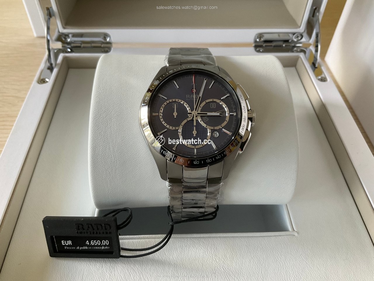 IMG_9085 Rado HyperChrome Chronograph Mens watch Unisex Automatic Ceramic R32024202 Replica 2