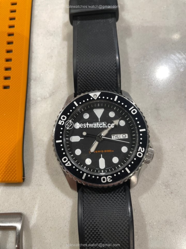 IMG_9085 Seiko Prospex Mens watch Unisex Automatic Steel SKX007K1 Replica 2