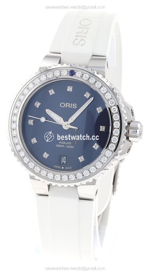 IMG_9085 Oris Aquis Date Womens watch Automatic Steel 01 733 7731 4995-07 4 18 63FC Replica 2