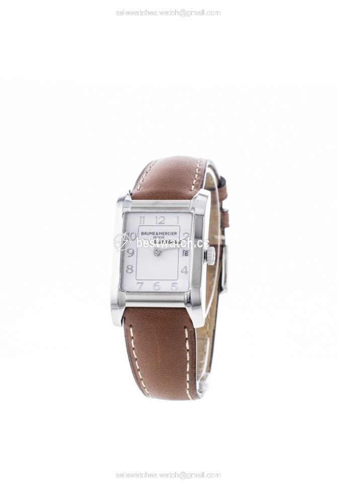 Baume & Mercier Hampton Quartz Steel MOA10186 Replica 2