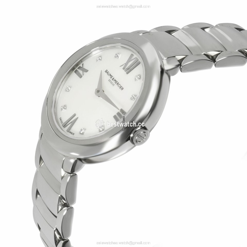 IMG_9085 Baume & Mercier Promesse Womens watch Quartz Steel MOA10158 Replica 2