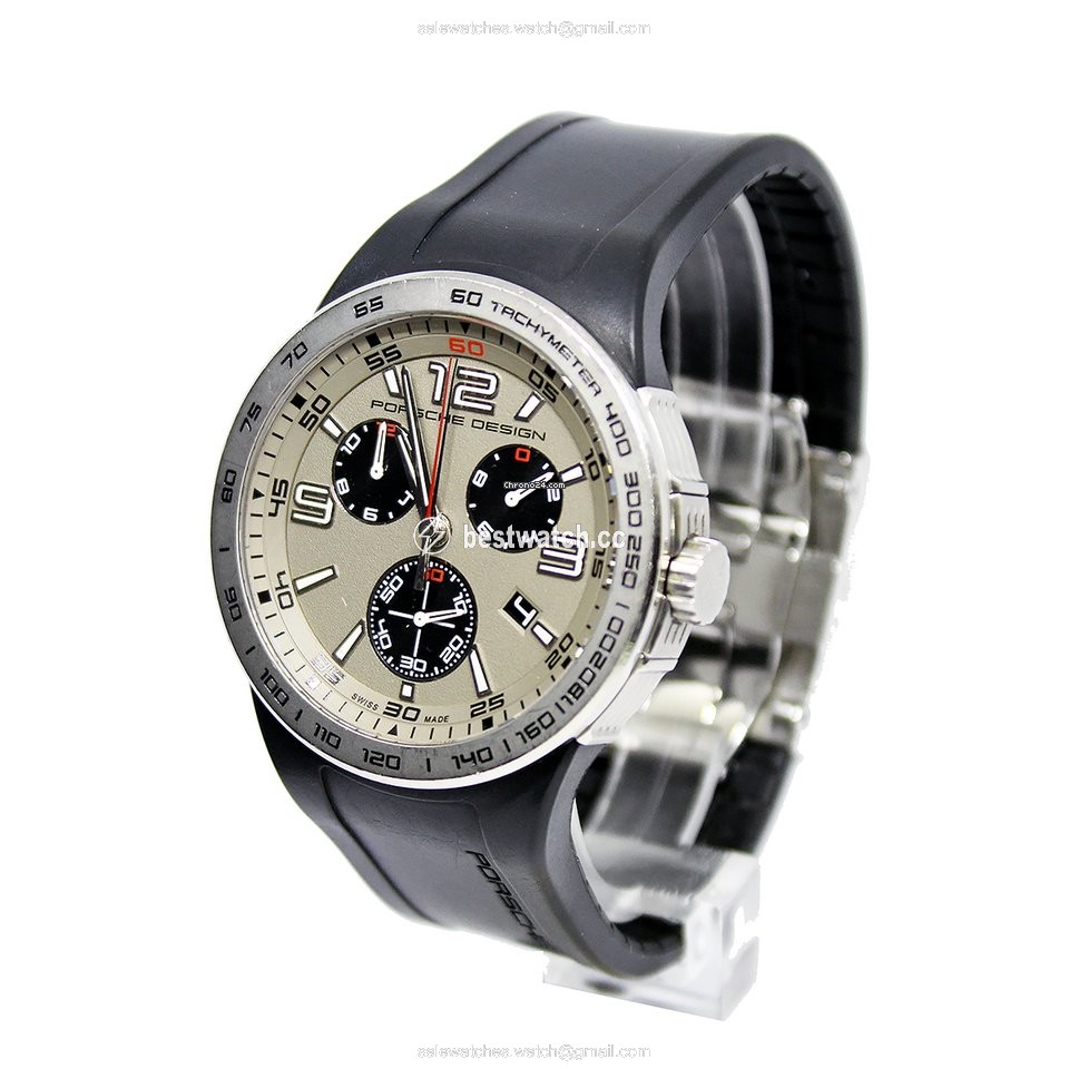 Porsche Design Flat Six Mens watch Unisex Quartz Steel P6320 Replica 2