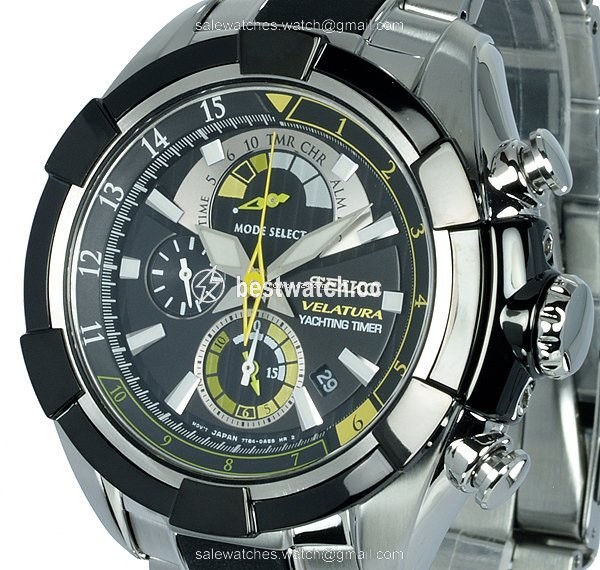 IMG_9085 Seiko Velatura Mens watch Unisex Quartz Steel SPC147P1 Replica 2