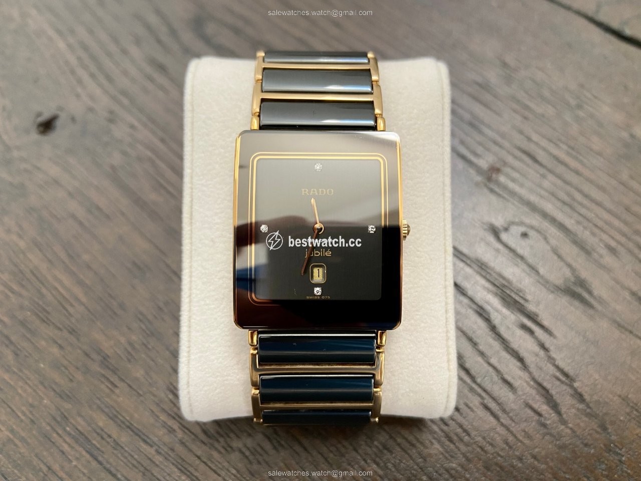 IMG_9085 Rado Integral Mens watch Unisex Quartz Ceramic R20786752 Replica 2