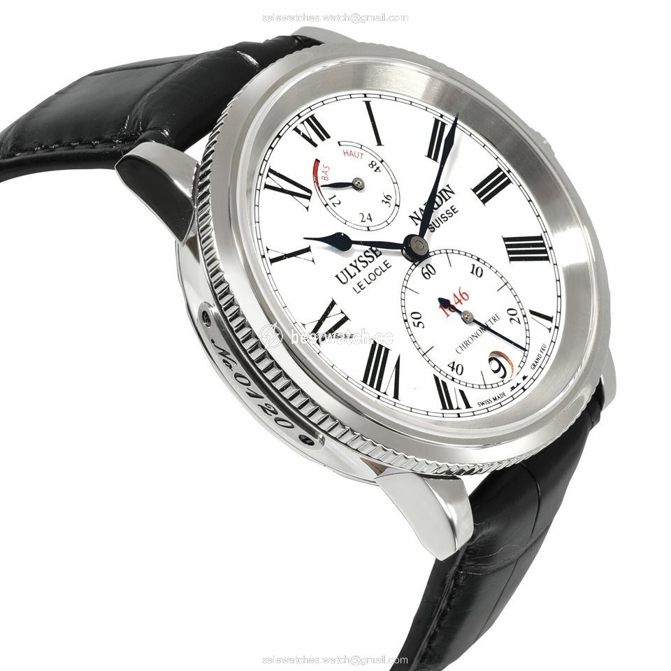 IMG_9085 Ulysse Nardin Marine Mens watch Unisex Automatic Steel 1846 1183-900 Replica 2