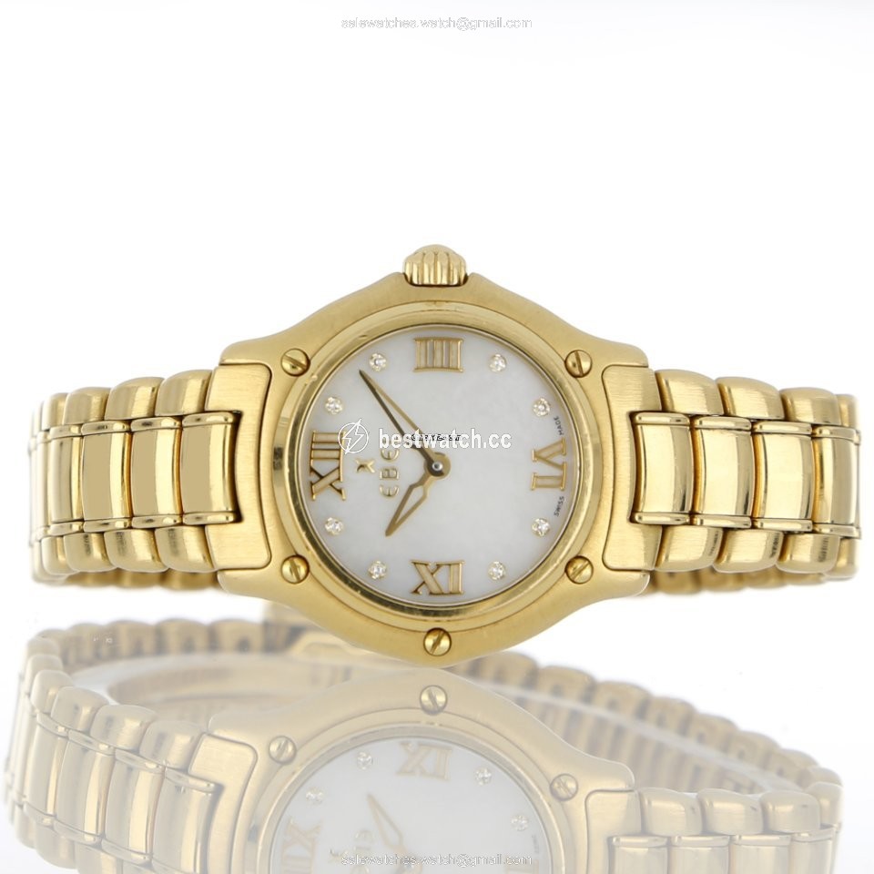 IMG_9085 Ebel 1911 Womens watch Quartz Yellow gold 1911 Replica 2