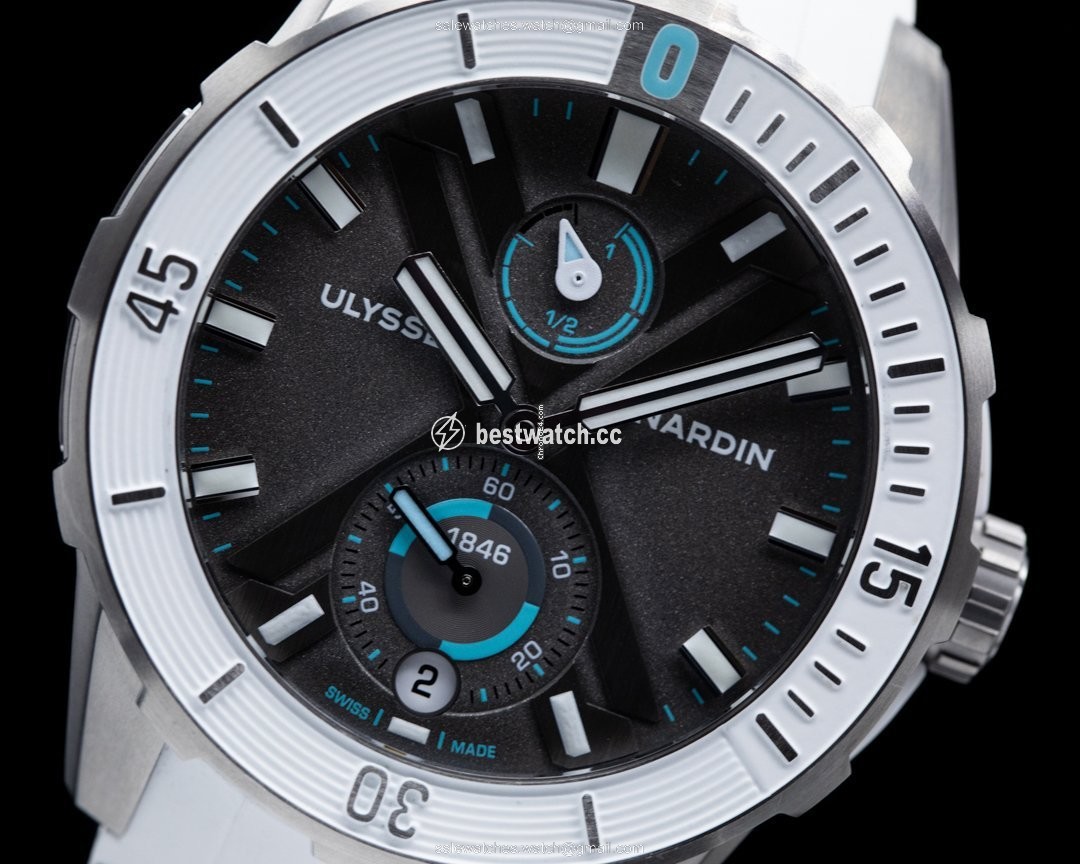 IMG_9085 Ulysse Nardin Marine Mens watch Unisex Automatic Titanium 1183-170LE-3 90-ANT Replica 2