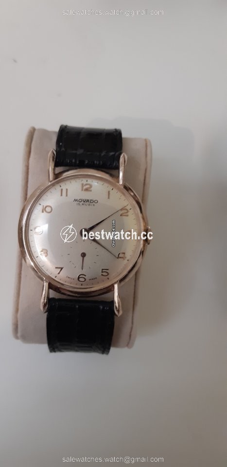 IMG_9085 Movado Mens watch Unisex Manual winding Steel 2984 Replica 2
