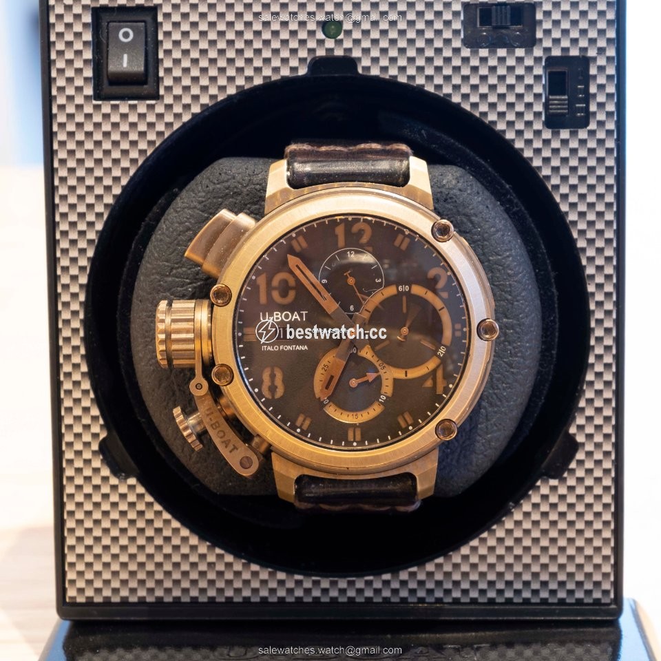 IMG_9085 U-Boat Chimera Mens watch Unisex Automatic Bronze 6945 Replica 2