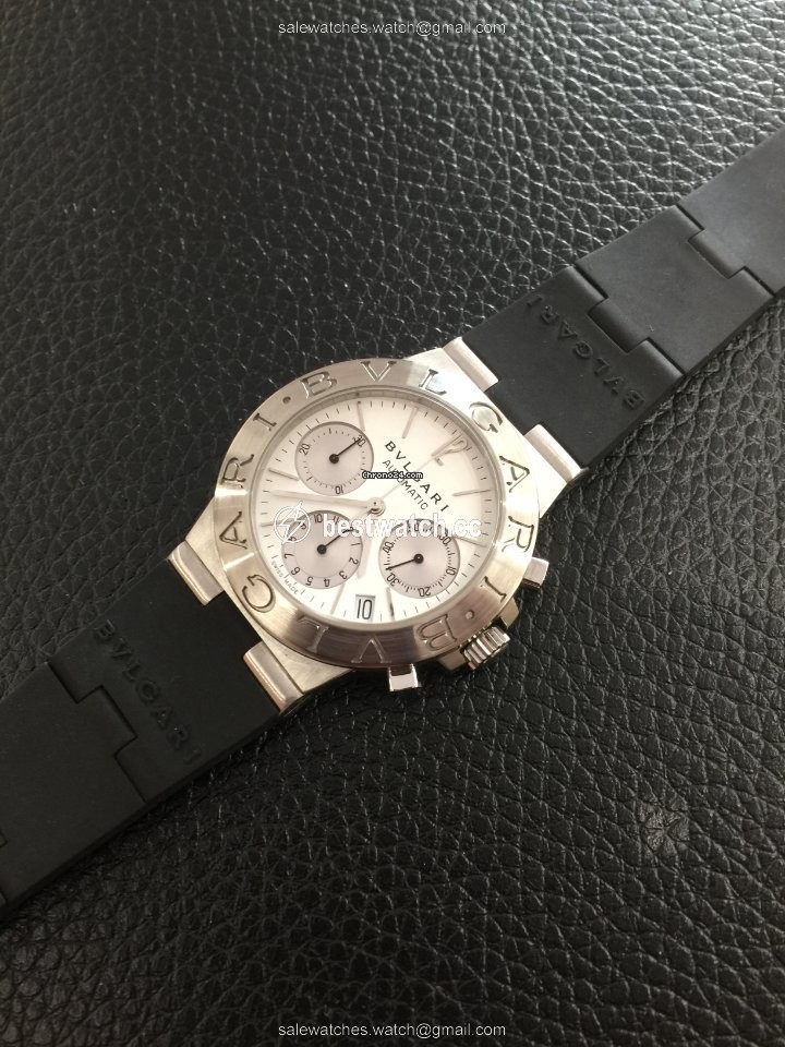IMG_9085 Bulgari Diagono Mens watch Unisex Automatic Steel CH 35 S Auto Replica 2