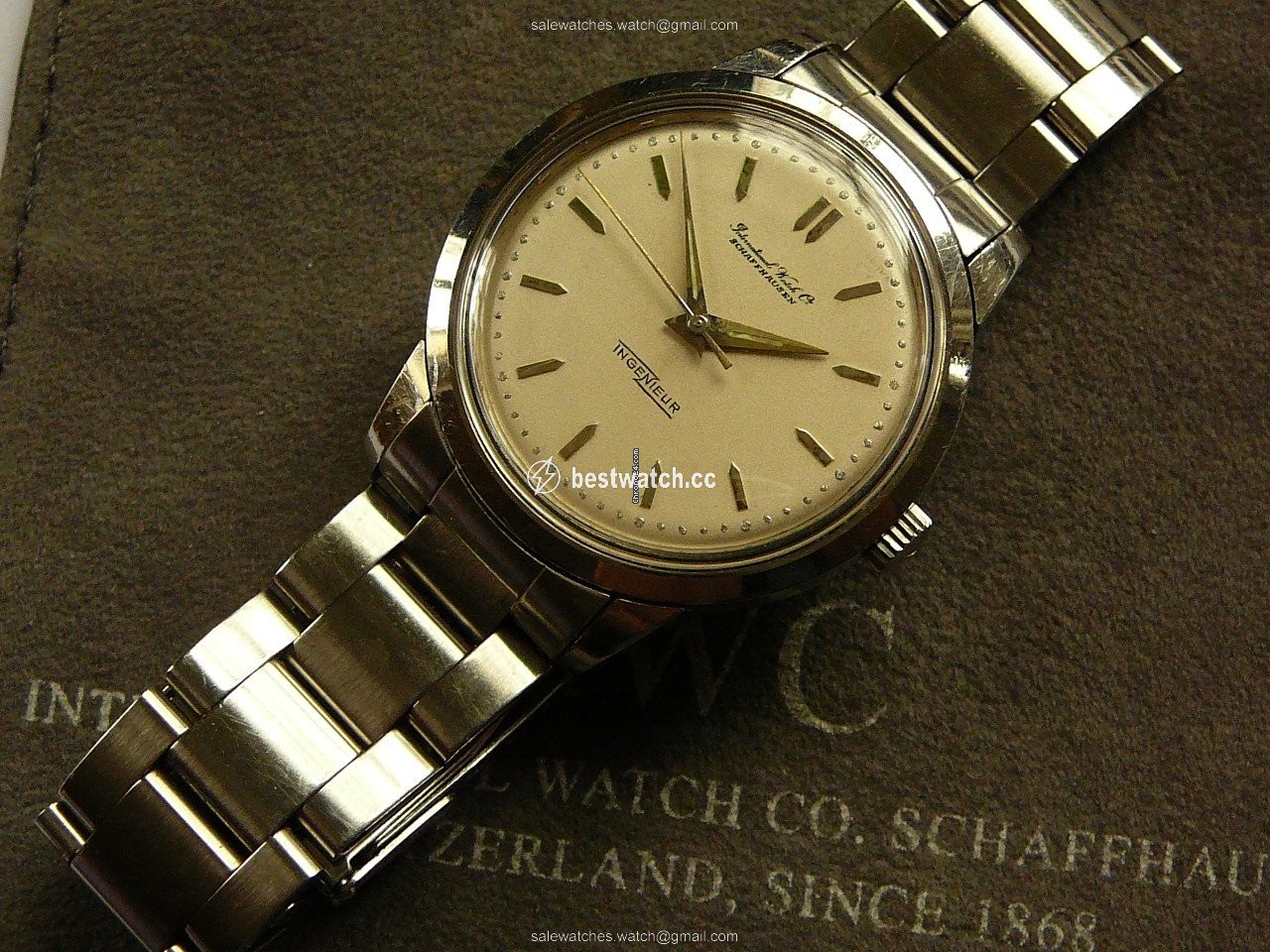 IMG_9085 IWC Ingenieur Mens watch Unisex Automatic Steel R 56662 Replica 2