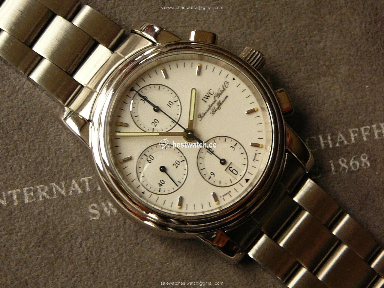 IMG_9085 IWC Mens watch Unisex Automatic Platinum 3703-003 Replica 2