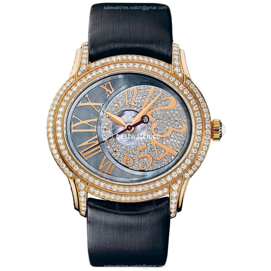 IMG_9085 Audemars Piguet Millenary Womens watch Automatic Rose gold 77303OR.ZZ.D009SU.01 Replica 2