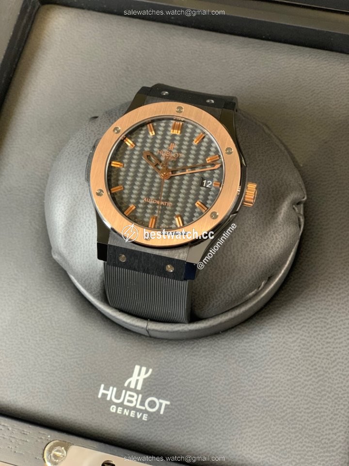 IMG_9085 Hublot Classic Fusion 45, 42, 38, 33 mm Mens watch Unisex Automatic Ceramic 511.CP.1780.RX Replica 2