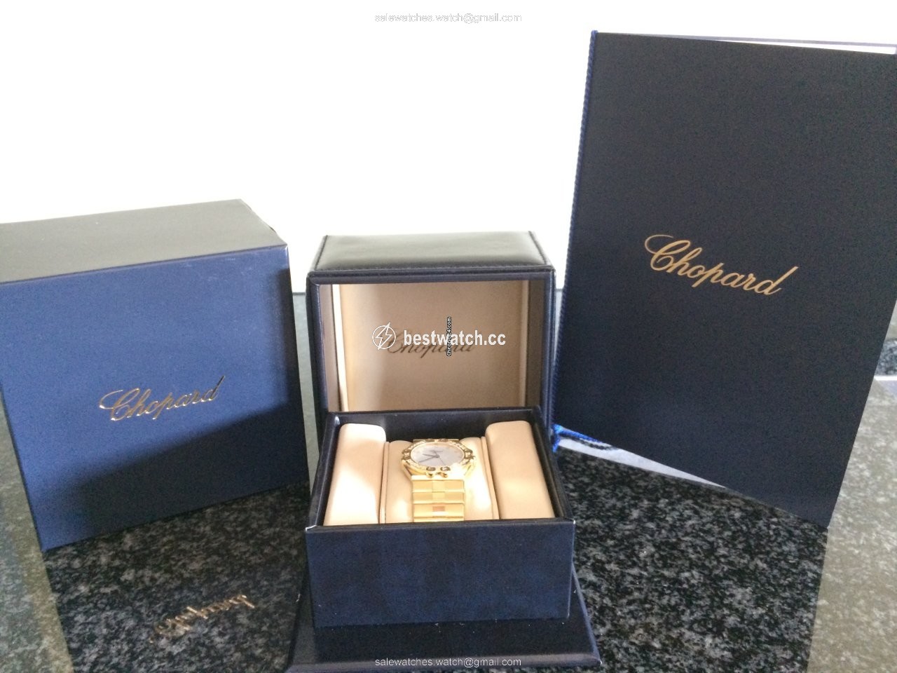 IMG_9085 Chopard St. Moritz Mens watch Unisex Automatic Yellow gold 262560-0001 Sn: 33786 Replica 2