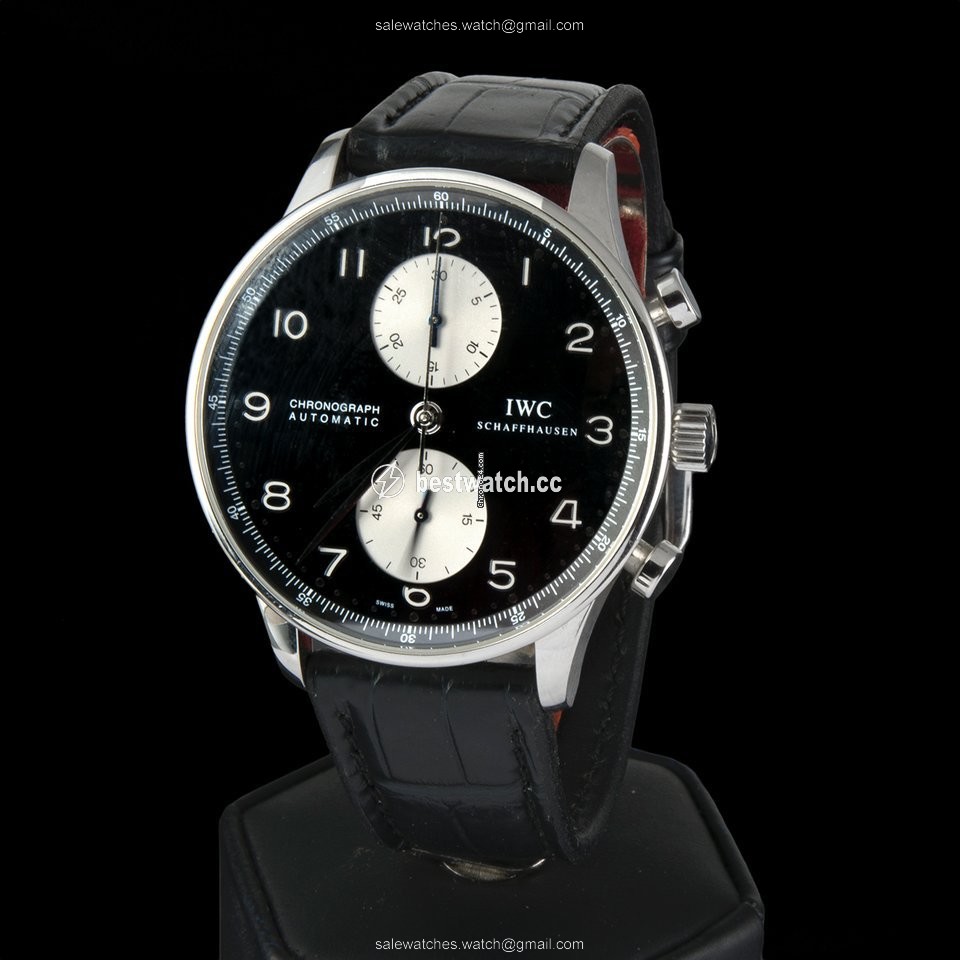 IMG_9085 IWC Portuguese Chronograph Mens watch Unisex Automatic Steel 371438 Replica 2