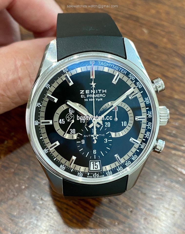 Zenith El Primero 36000 VpH Mens watch Unisex Automatic Steel 03.2040.400 21.0496 Replica 2