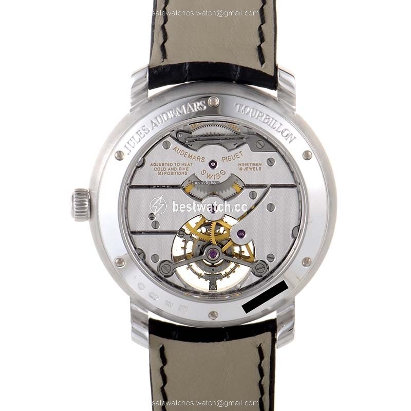 IMG_9085 Audemars Piguet Jules Audemars Mens watch Unisex Manual winding White gold 26561BC.OO.D002CR.01 Replica 2