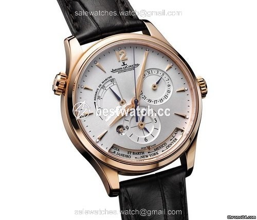 IMG_9085 Jaeger-LeCoultre Master Geographic Mens watch Unisex Automatic Rose gold 142.240.922B Replica 2