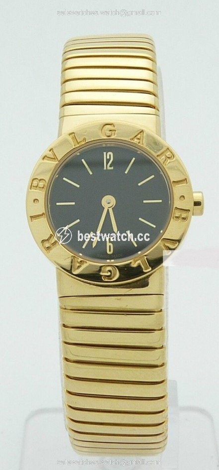 IMG_9085 Bulgari Bulgari Womens watch Quartz Yellow gold BB 19 2T Replica 2