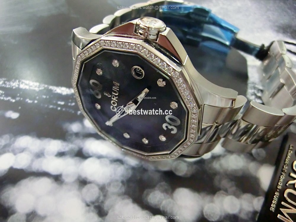 IMG_9085 Corum Admirals Cup Legend 38 Womens watch Automatic Steel 082.101.47 V200 PN11 Replica 2