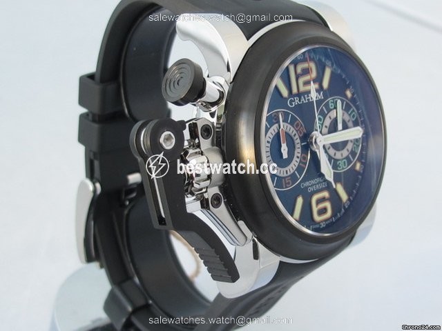 Graham Chronofighter Oversize Mens watch Unisex Automatic Steel 20VAV Replica 2
