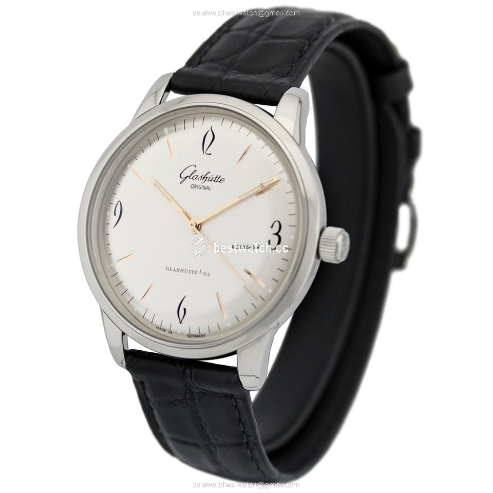 IMG_9085 Glashutte Original Sixties Mens watch Unisex Automatic Steel 1-39-52-01-02-04 or 39-52-01-02-04 Replica 2