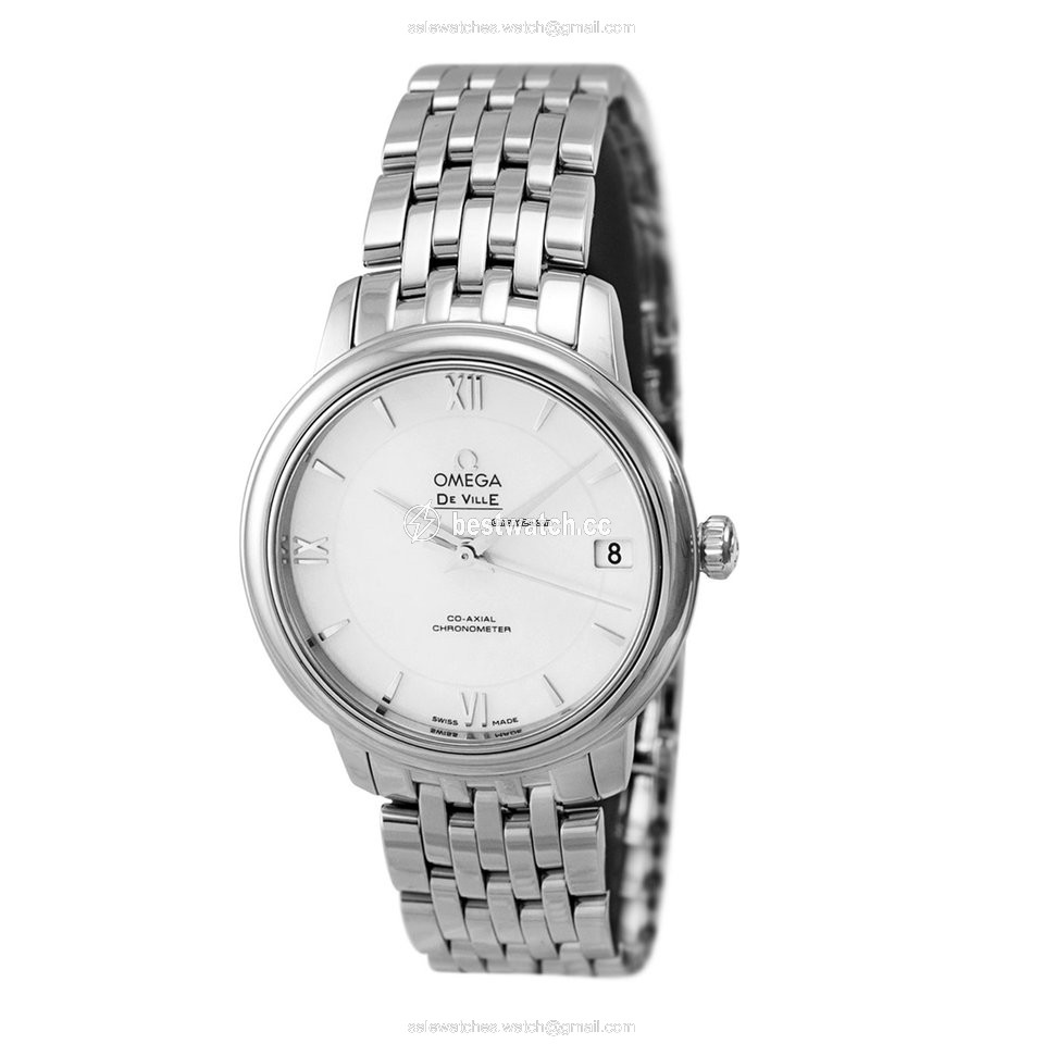 Omega De Ville Prestige Womens watch Automatic Steel 424.10.33.20.05.001 Replica 2