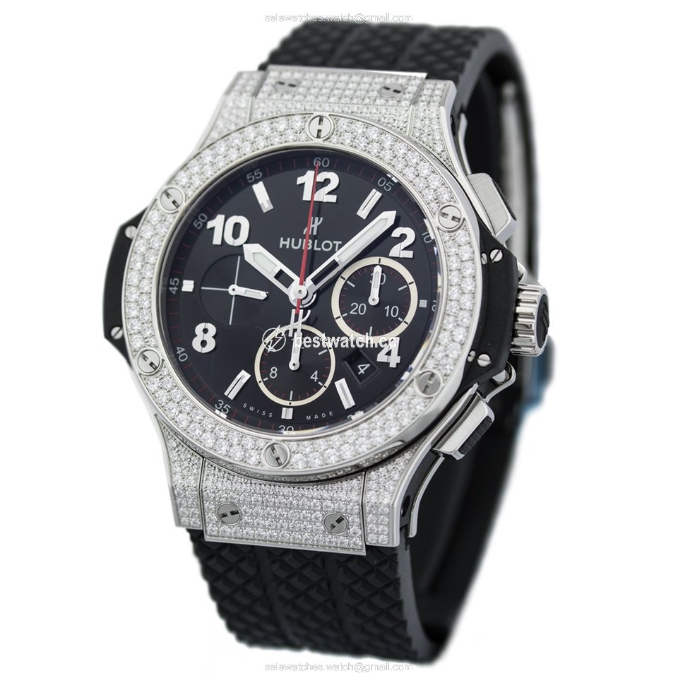 IMG_9085 Hublot Big Bang 44 mm Mens watch Unisex Automatic Steel 301.SX.130.RX.174 Replica 2