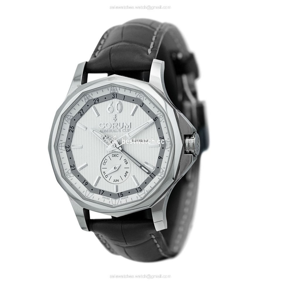 IMG_9085 Corum Admirals Cup Legend 42 Mens watch Unisex Automatic Steel A503 01234 - 503.101.20 0F01 FH10 Replica 2