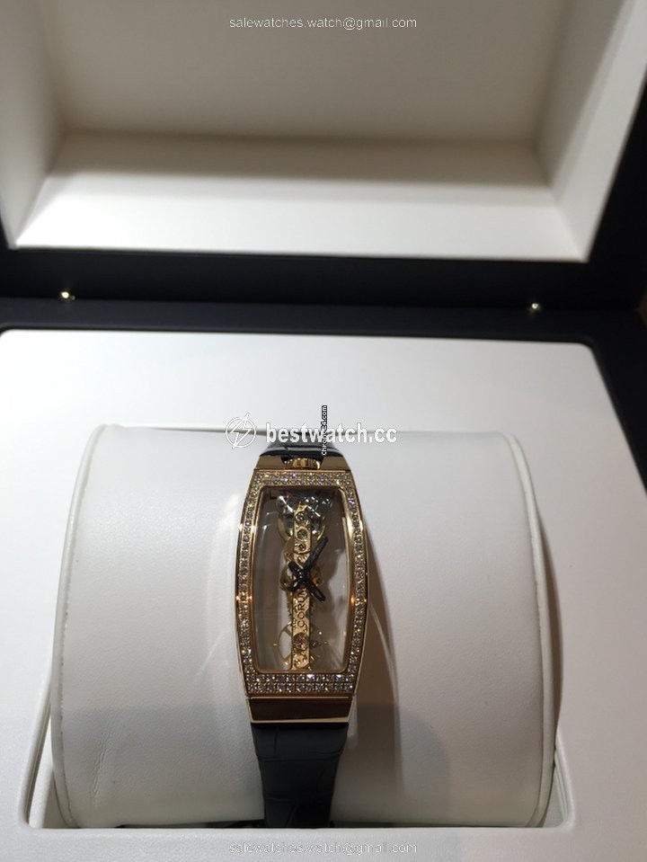 IMG_9085 Corum Miss Golden Bridge Womens watch Manual winding Rose gold B113 00824 - 113.102.85 0001 0000 Replica 2