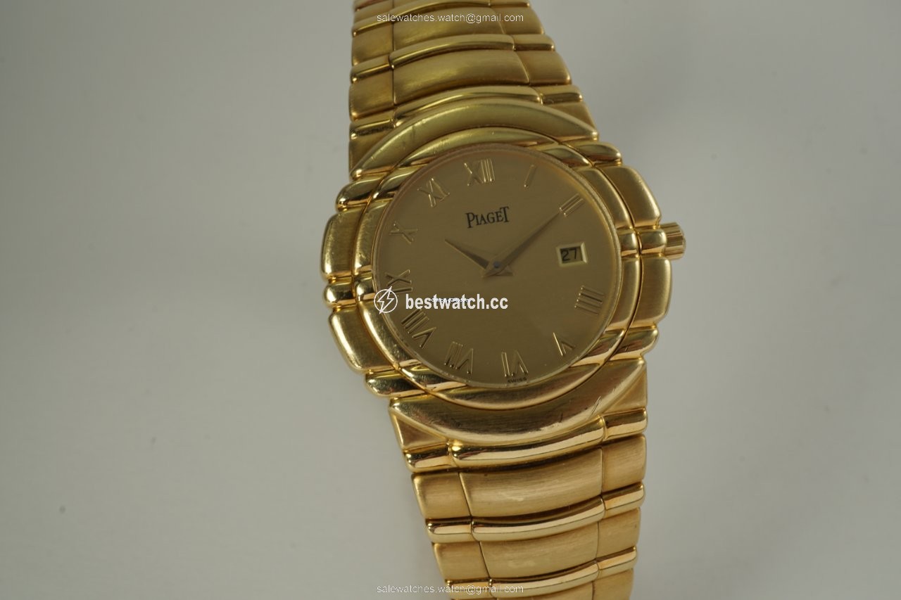 Piaget Tanagra Mens watch Unisex Quartz Yellow gold 17141 M411D Replica 2