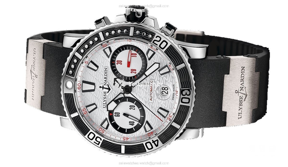 IMG_9085 Ulysse Nardin Maxi Marine Diver Mens watch Unisex Automatic Steel 8003-102-3 916 Replica 2