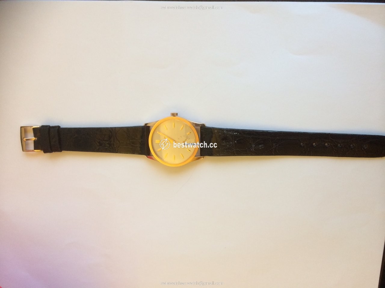 IMG_9085 Patek Philippe Calatrava Mens watch Unisex Manual winding Rose gold 3796 Replica 2