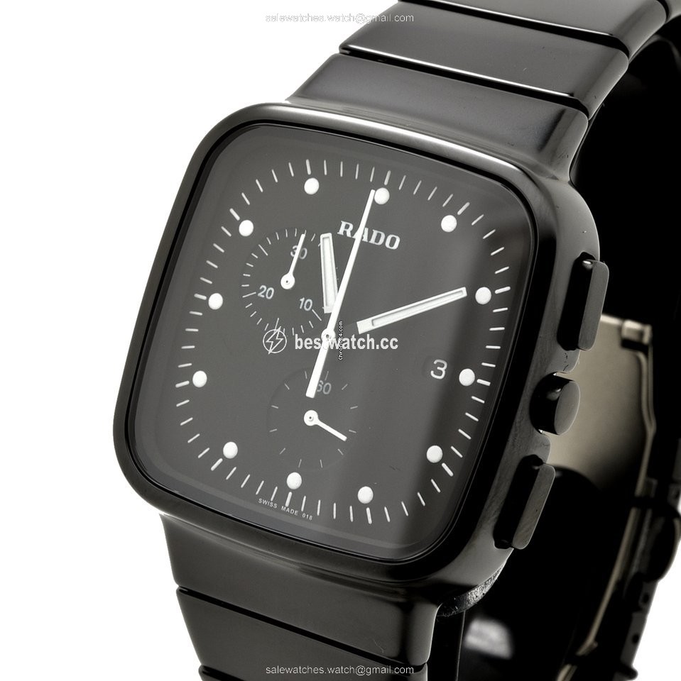 IMG_9085 Rado r5.5 Mens watch Unisex Quartz Ceramic R28886182 Replica 2