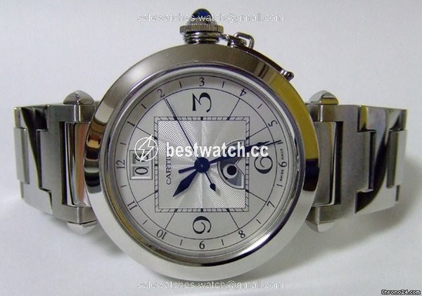 IMG_9085 Cartier Pasha Mens watch Unisex Automatic Steel W31093M7 Replica 2