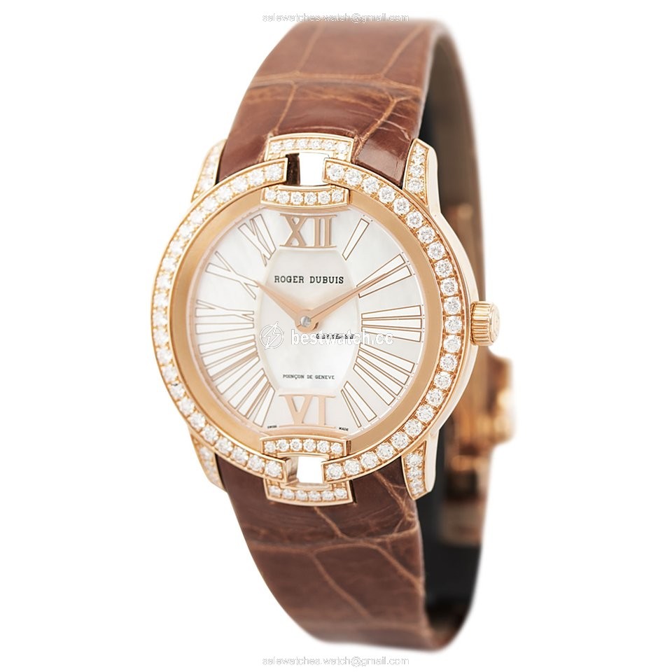 Roger Dubuis Velvet Womens watch Automatic Rose gold RDDBVE0020 Replica 2