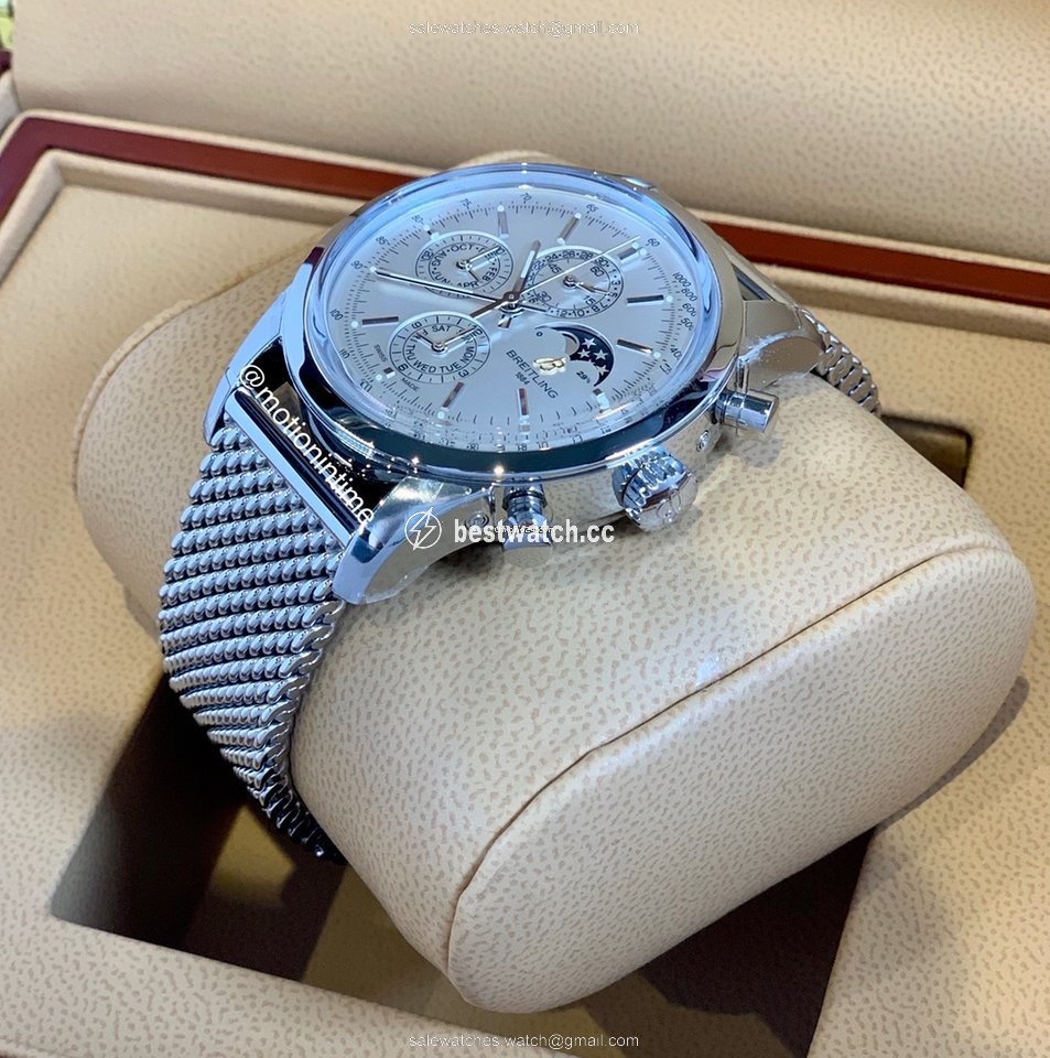 IMG_9085 Breitling Transocean Chronograph 1461 Mens watch Unisex Automatic Steel A1931012 G750 Replica 2