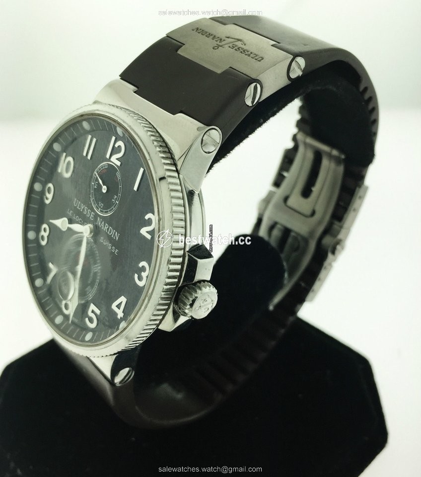IMG_9085 Ulysse Nardin Marine Chronometer 41mm Mens watch Unisex Automatic Steel 263-66-3 62 Replica 2