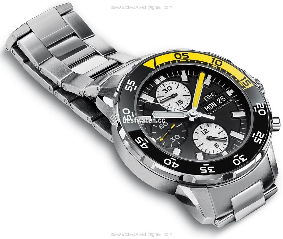 IMG_9085 IWC Aquatimer Chronograph Mens watch Unisex Automatic Steel IW376701 Replica 2