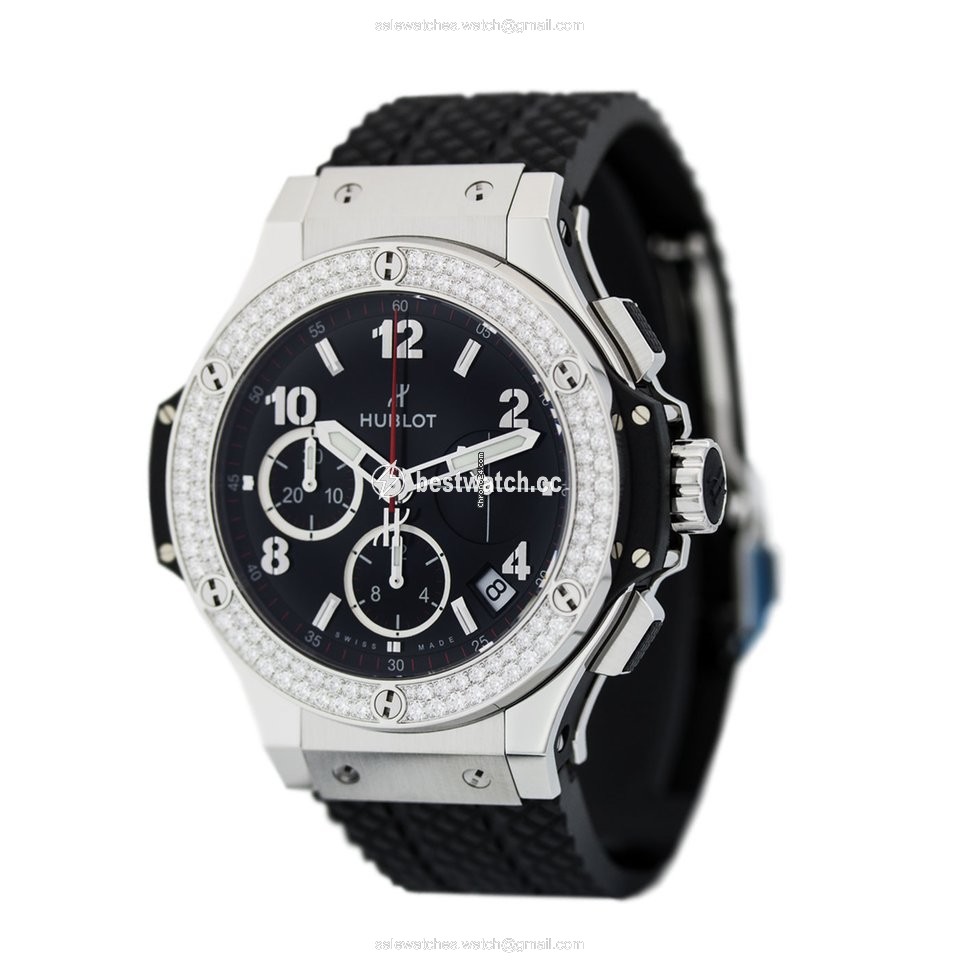 IMG_9085 Hublot Big Bang 41 mm Mens watch Unisex Automatic Steel 341.SX.130.RX.114 Replica 2
