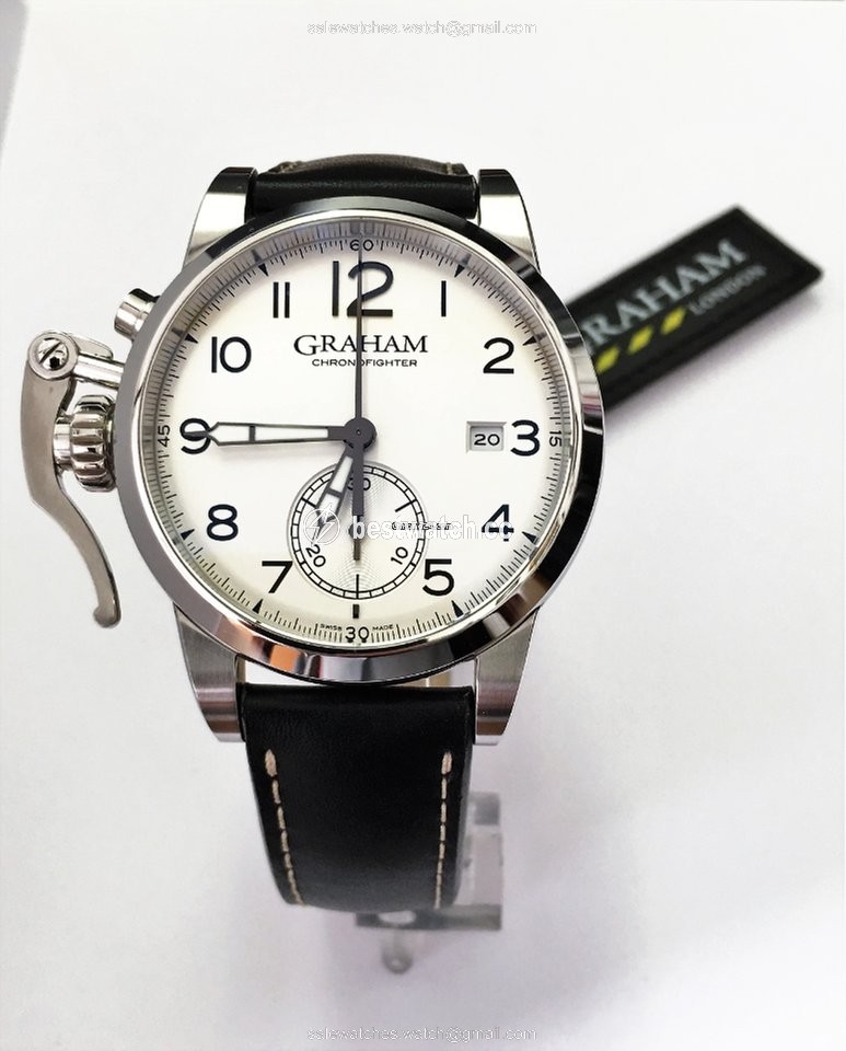 Graham Chronofighter 1695 Mens watch Unisex Automatic Steel 2CXAS.S02A Replica 2