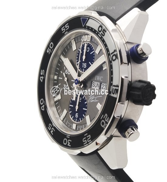 IWC Aquatimer Chronograph Mens watch Unisex Automatic Steel IW376706 Replica 2