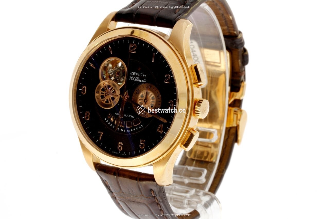 IMG_9085 Zenith El Primero Automatic Rose gold 1805204021 Replica 2