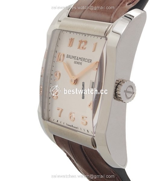 IMG_9085 Baume & Mercier Hampton Mens watch Unisex Quartz Steel M0A10020 Replica 2