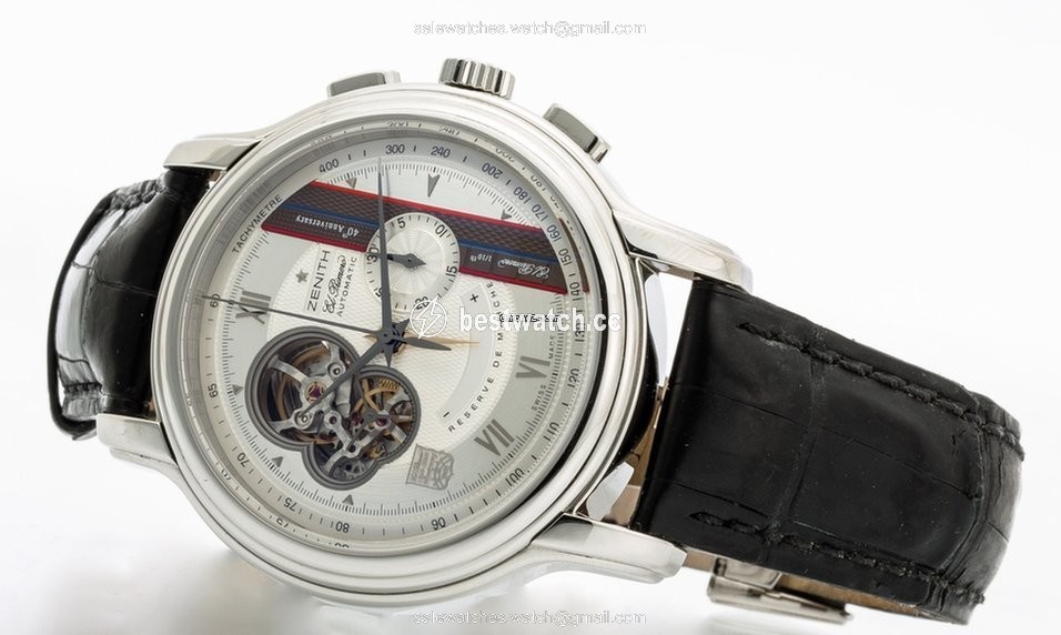 Zenith El Primero Chronomaster Mens watch Unisex Automatic Steel 03.1260.4021 69.C505 Replica 2