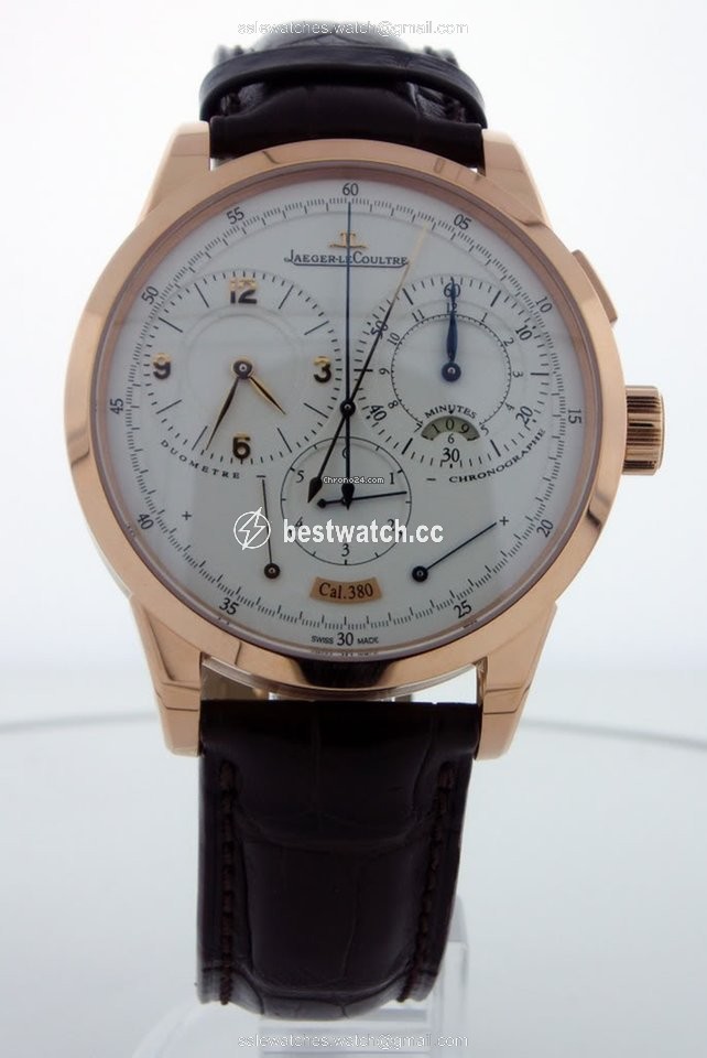 IMG_9085 Jaeger-LeCoultre Duometre Mens watch Unisex Manual winding Rose gold 601.24.20 Replica 2