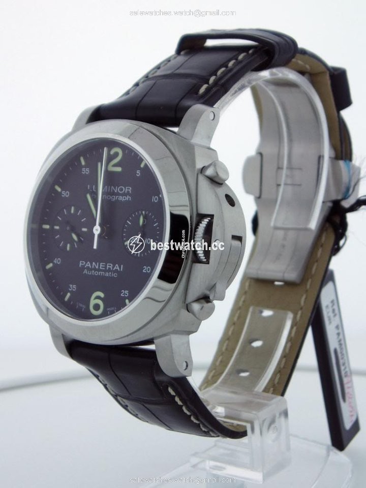 IMG_9085 Panerai Luminor Chrono Mens watch Unisex Automatic Steel PAM00310 Replica 2